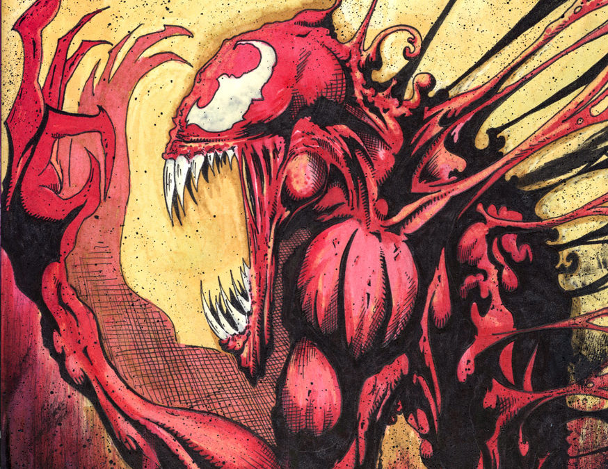 ABSOLUTE CARNAGE #1 | SKETCH COVER