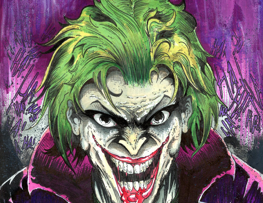 JOKER #1 YEAR OF THE VILLAIN – SKETCH COVER